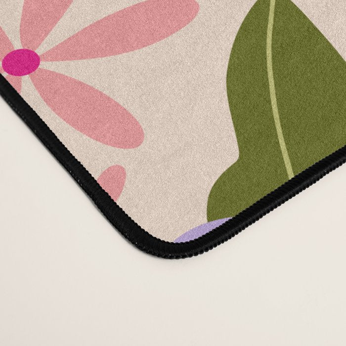 Colorful Garden - summer vibe Desk Mat Gallery Image 4