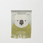 Whimsy Koala, Animal Portrait Wall Hanging Gallery Image 1