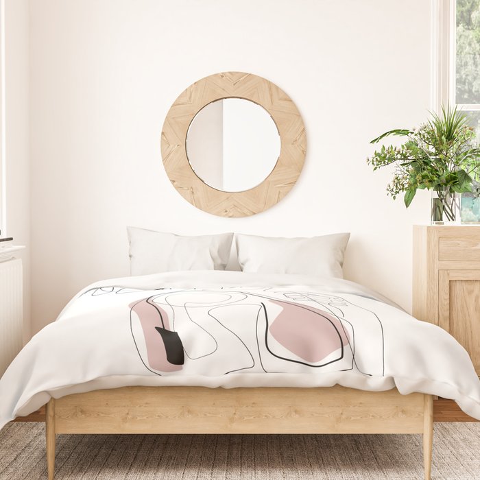 Blush Beauty Duvet Cover Gallery Image 3