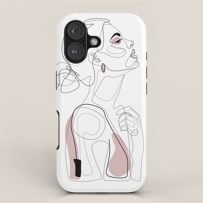 Blush Beauty iPhone Case Gallery Image 1