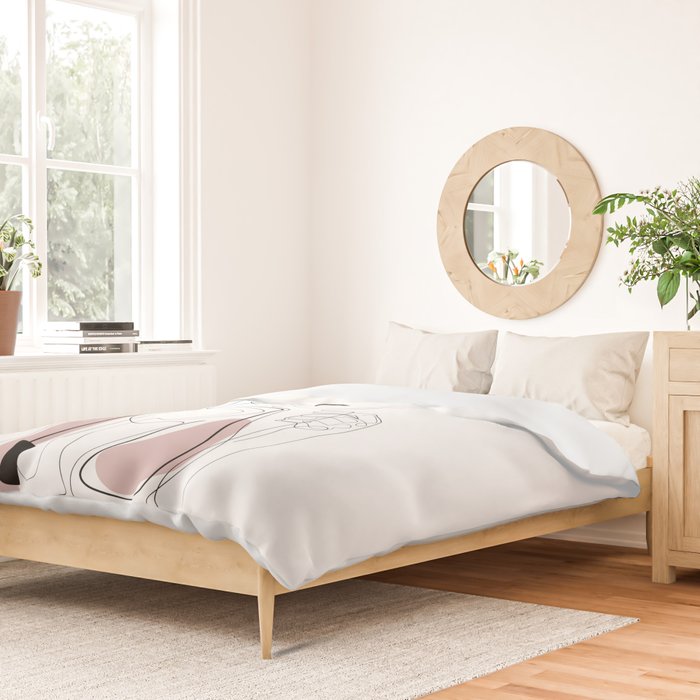 Blush Beauty Duvet Cover Gallery Image 2