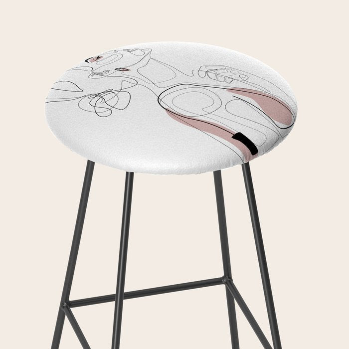 Blush Beauty Stool Gallery Image 2