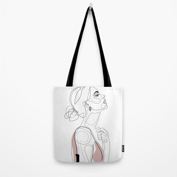 Blush Beauty Tote Bag Gallery Image 2