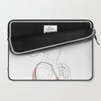 Blush Beauty Laptop Sleeve Gallery Image 2
