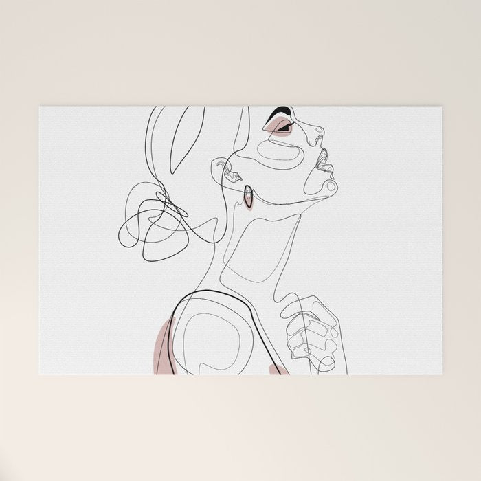 Blush Beauty Welcome Mat Gallery Image 1