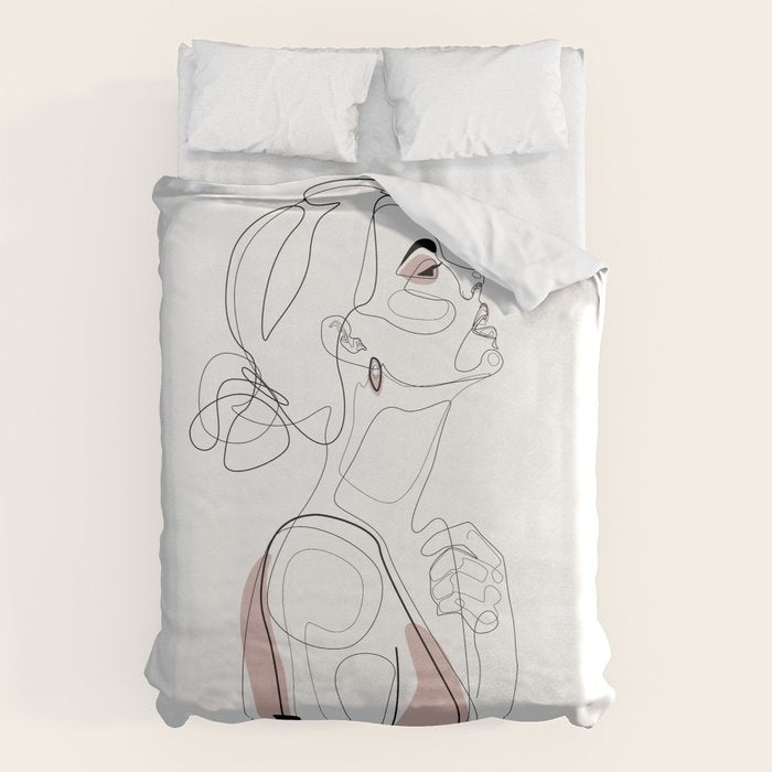 Blush Beauty Duvet Cover Gallery Image 6