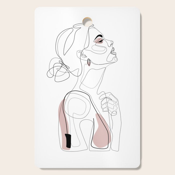 Blush Beauty Cutting Board Gallery Image 1