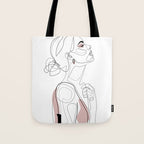 Blush Beauty Tote Bag Gallery Image 1