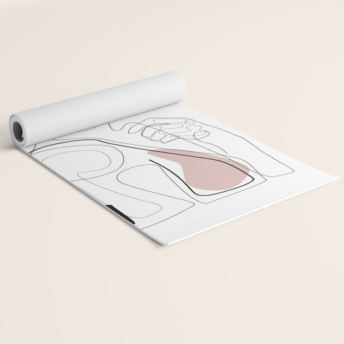 Blush Beauty Yoga Mat Gallery Image 2