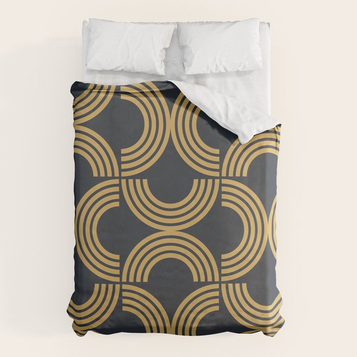 Deco Geometric 01 Duvet Cover Gallery Image 6