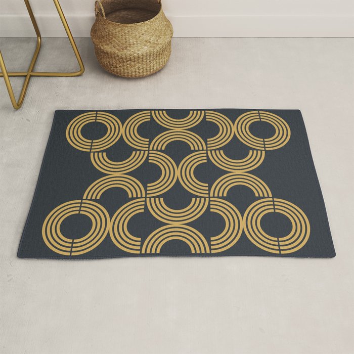 Deco Geometric 01 Rug Gallery Image 1
