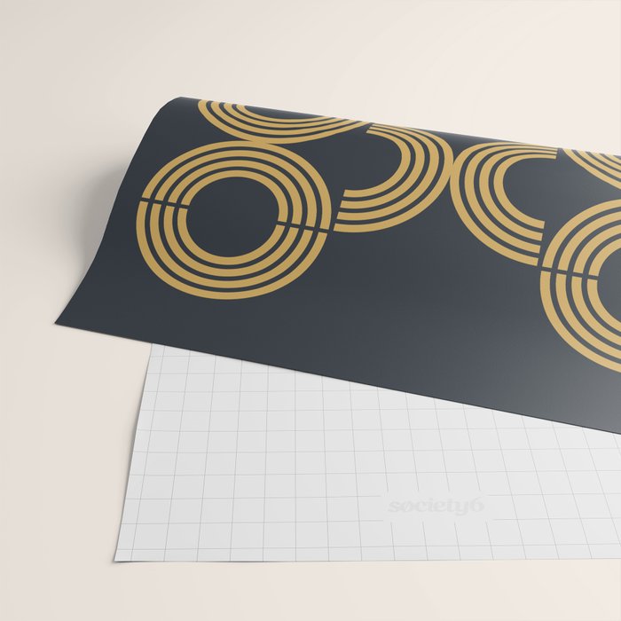 Deco Geometric 01 Wrapping Paper Gallery Image 2