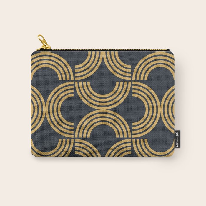Deco Geometric 01 Carry All Pouch Gallery Image 1