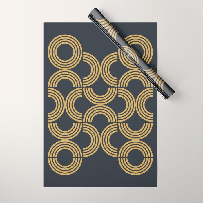 Deco Geometric 01 Wrapping Paper Gallery Image 1