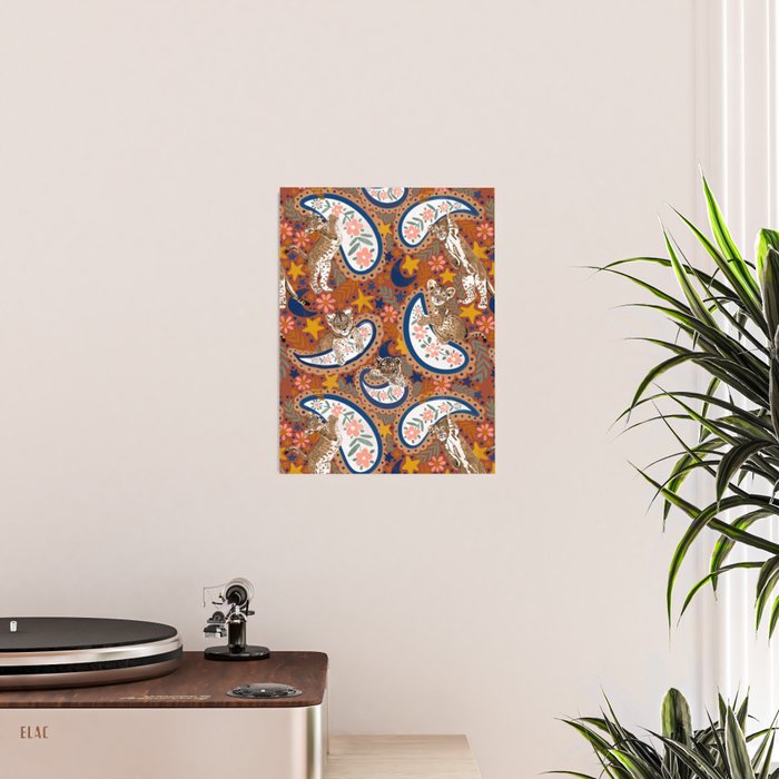 Celestial Sunset Leopard Cubs Poster Gallery Image 2