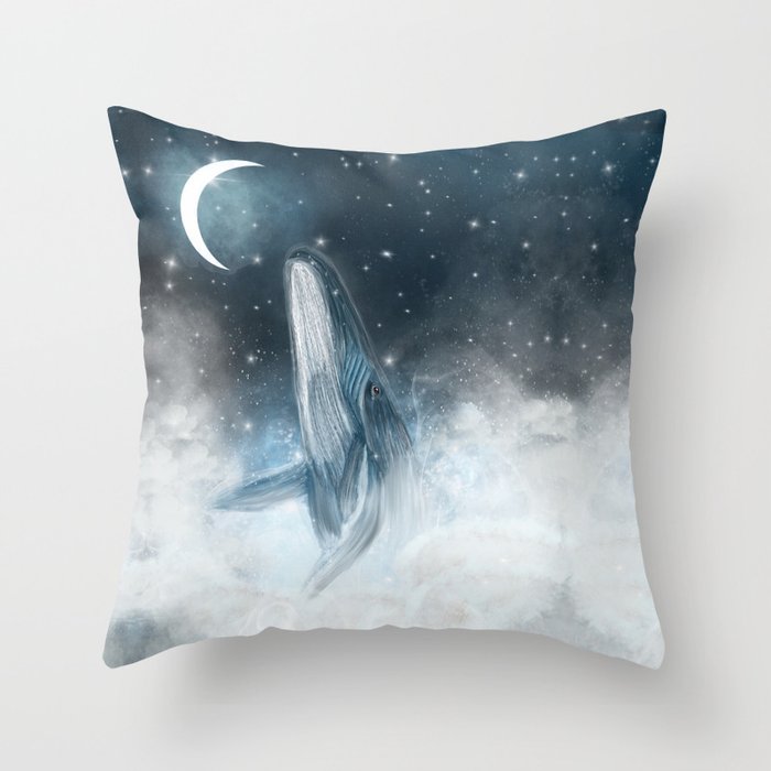 surfing the stars Throw Pillow Gallery Image 6