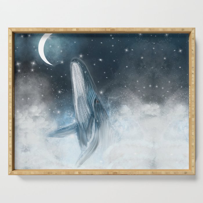 surfing the stars Serving Tray Gallery Image 1