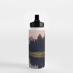 Grand Teton Mountain Sunrise - Schwabacher Landing Water Bottle Gallery Image 2
