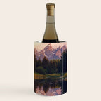 Grand Teton Mountain Sunrise - Schwabacher Landing Wine Chiller Gallery Image 1