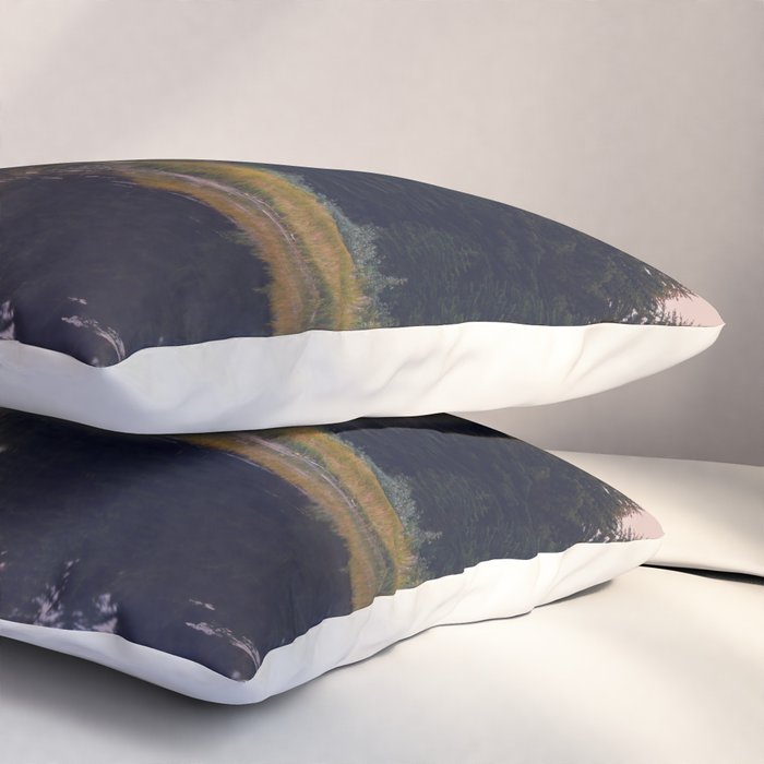 Grand Teton Mountain Sunrise - Schwabacher Landing Pillow Sham Gallery Image 3