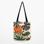 Terracotta Sun Botanical Silhouettes Tote Bag Gallery Image 2