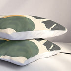 Terracotta Sun Botanical Silhouettes Pillow Sham Gallery Image 3