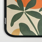 Terracotta Sun Botanical Silhouettes Laptop Sleeve Gallery Image 3