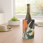 Terracotta Sun Botanical Silhouettes Wine Chiller Gallery Image 4