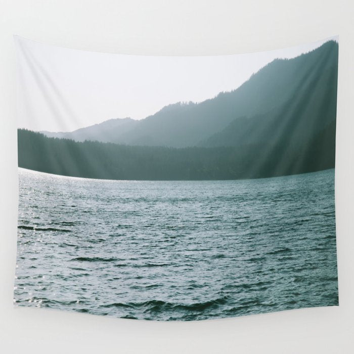Summer Lake Days Wall Tapestry Gallery Image 4