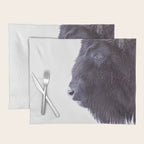 BLACK BUFFALO Placemat Gallery Image 1