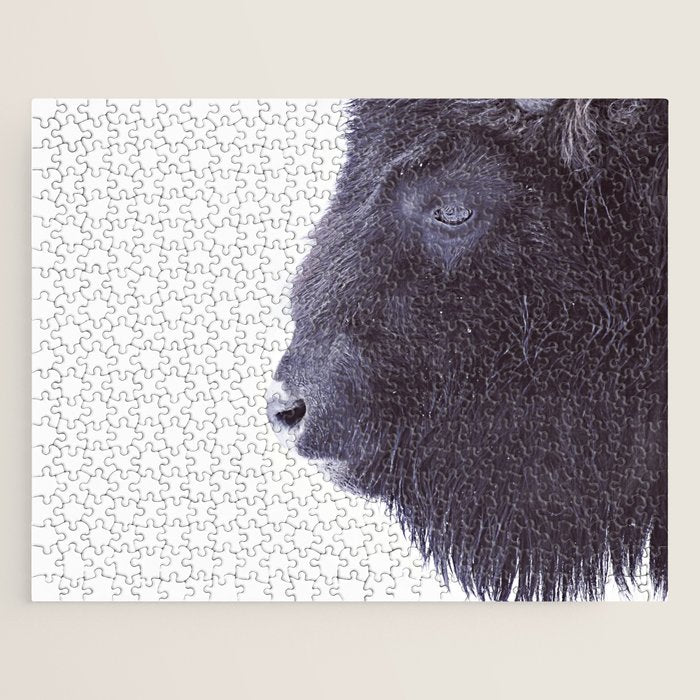 BLACK BUFFALO Jigsaw Puzzle Gallery Image 1
