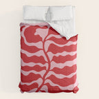 Wild Ferns: Wine Edition Comforter Gallery Image 6