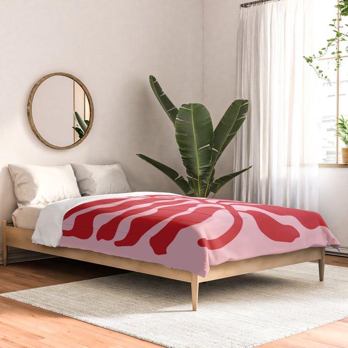 Wild Ferns: Wine Edition Comforter Gallery Image 2