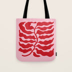 Wild Ferns: Wine Edition Tote Bag Gallery Image 1