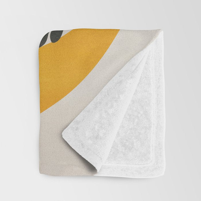 Moon and Cat Throw Blanket Gallery Image 3