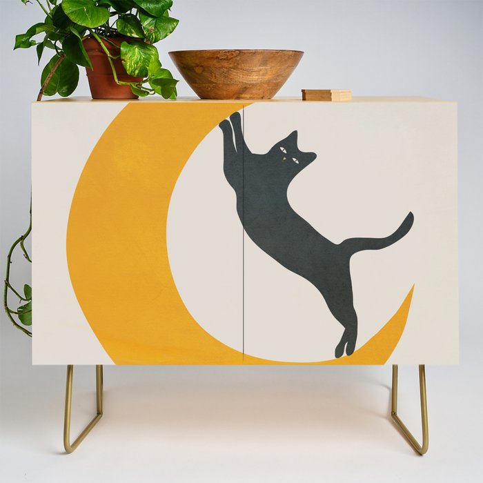 Moon and Cat Credenza Gallery Image 1