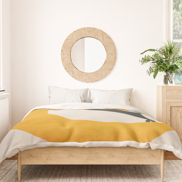 Moon and Cat Duvet Cover Gallery Image 3