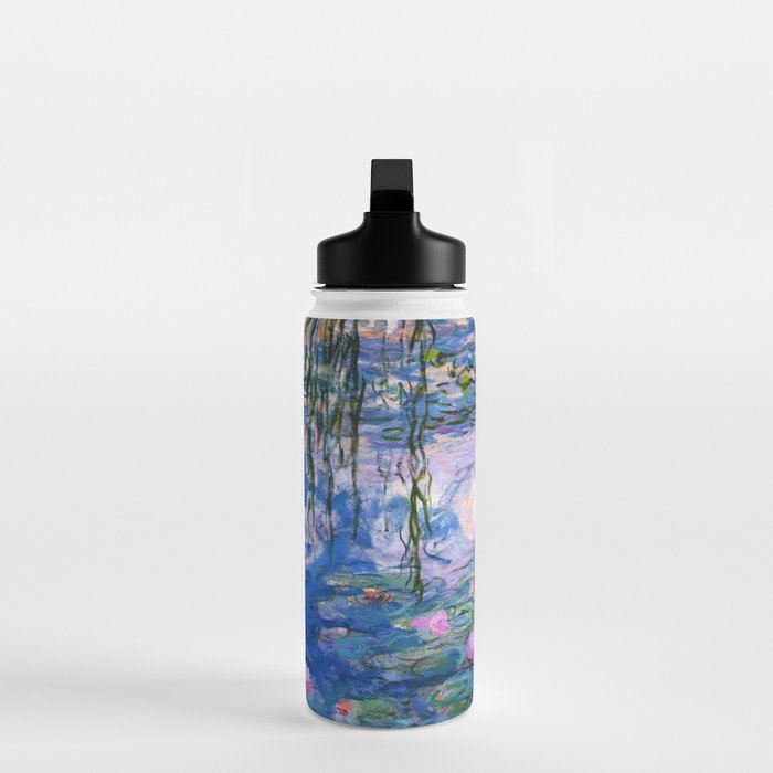 Claude Monet "Water Lilies(NymphÃ©as)" (9) 1916-19.jpg Water Bottle Gallery Image 3