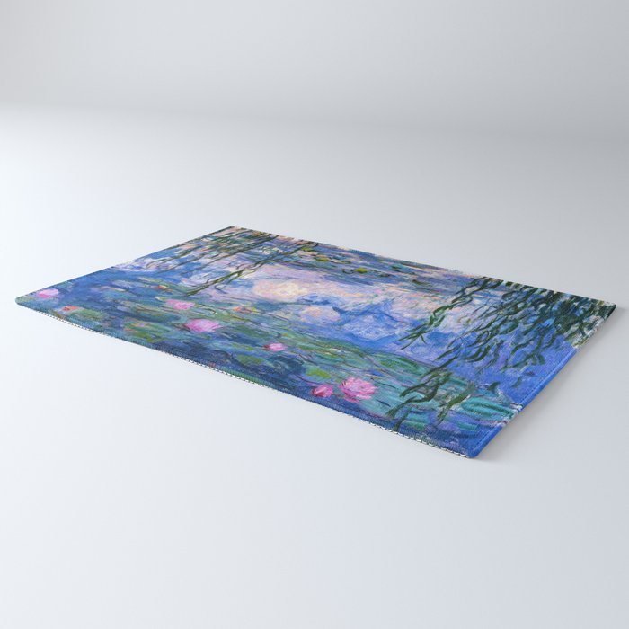 Claude Monet "Water Lilies(NymphÃ©as)" (9) 1916-19.jpg Rug Gallery Image 3