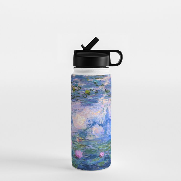Claude Monet "Water Lilies(NymphÃ©as)" (9) 1916-19.jpg Water Bottle Gallery Image 1