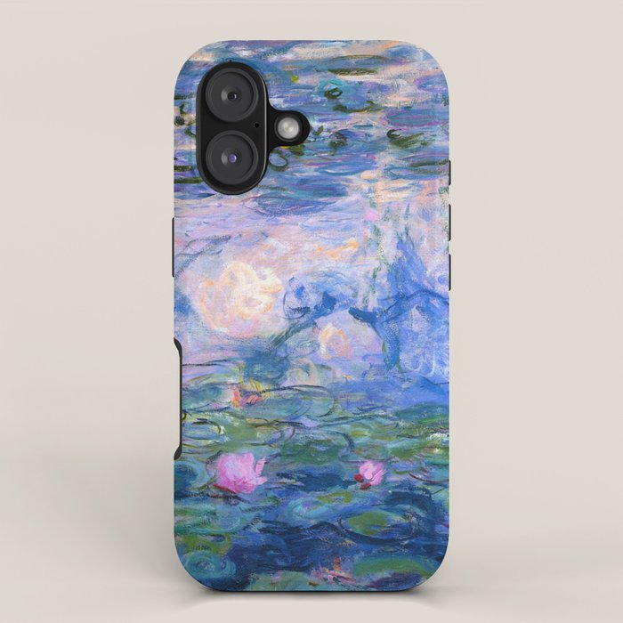 Claude Monet "Water Lilies(NymphÃ©as)" (9) 1916-19.jpg iPhone Case Gallery Image 1