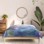 Claude Monet "Water Lilies(NymphÃ©as)" (9) 1916-19.jpg Comforter Gallery Image 3
