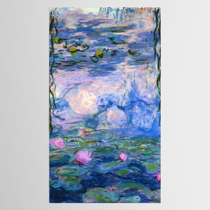 Claude Monet "Water Lilies(NymphÃ©as)" (9) 1916-19.jpg Tablecloth Gallery Image 2