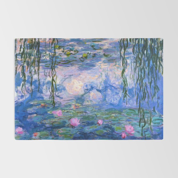 Claude Monet "Water Lilies(NymphÃ©as)" (9) 1916-19.jpg Rug Gallery Image 2
