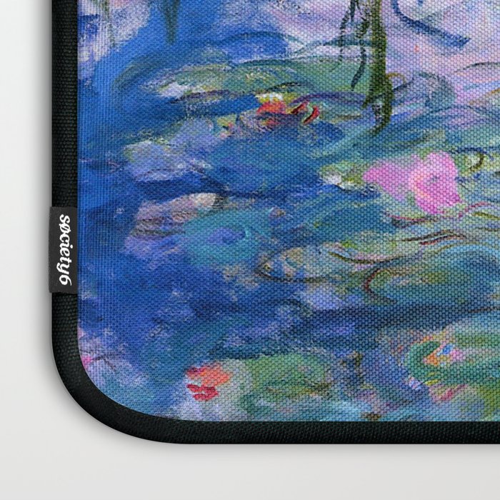 Claude Monet "Water Lilies(NymphÃ©as)" (9) 1916-19.jpg Laptop Sleeve Gallery Image 3