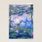 Claude Monet "Water Lilies(NymphÃ©as)" (9) 1916-19.jpg Stationery Card Gallery Image 2