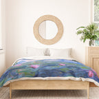 Claude Monet "Water Lilies(NymphÃ©as)" (9) 1916-19.jpg Duvet Cover Gallery Image 3