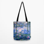 Claude Monet "Water Lilies(NymphÃ©as)" (9) 1916-19.jpg Tote Bag Gallery Image 2
