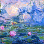 Claude Monet "Water Lilies(NymphÃ©as)" (9) 1916-19.jpg Coffee Mug Gallery Image 2