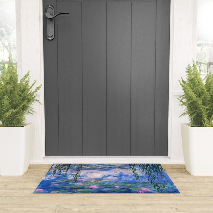 Claude Monet "Water Lilies(NymphÃ©as)" (9) 1916-19.jpg Welcome Mat Gallery Image 3
